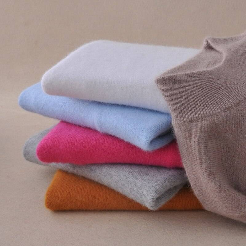 レディース ニット 秋冬 コーデ プルオーバー タートルネック スリムニット カシミヤ  赤-XL