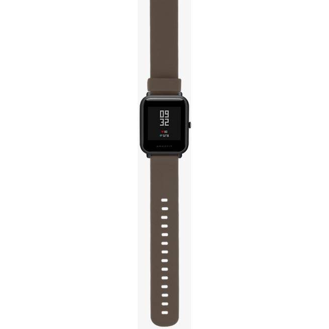時計バンド ベルト シリコン ストラップ スマートウォッチ マルチカラー 防水 茶 ｜ブラウン