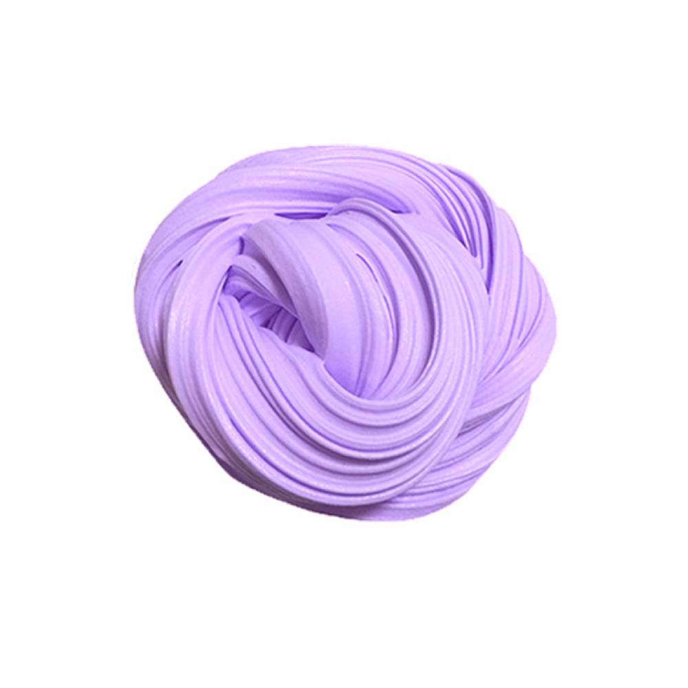 ふわふわ スライム 粘土 ソフトタイプ 子供 キッズ おもちゃ 知育 遊び プレゼント ギフト パープル｜パープル - 画像3