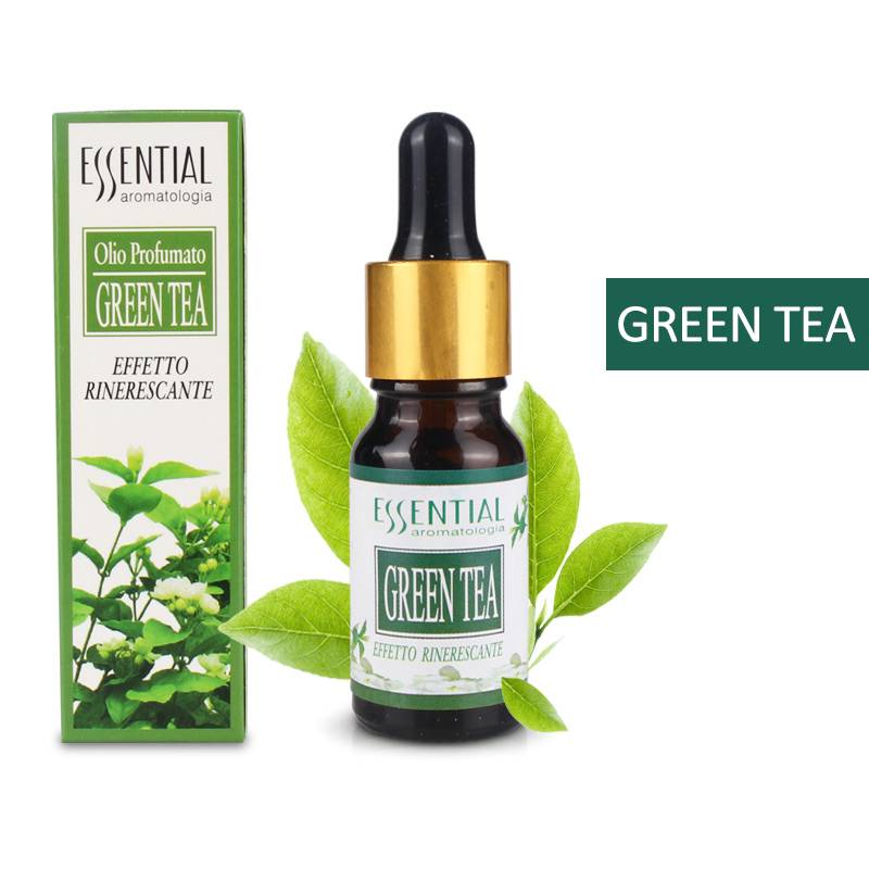 アロマオイル グリーンティー 10ml エッセンシャルオイル 精油 水溶性オイル  緑茶