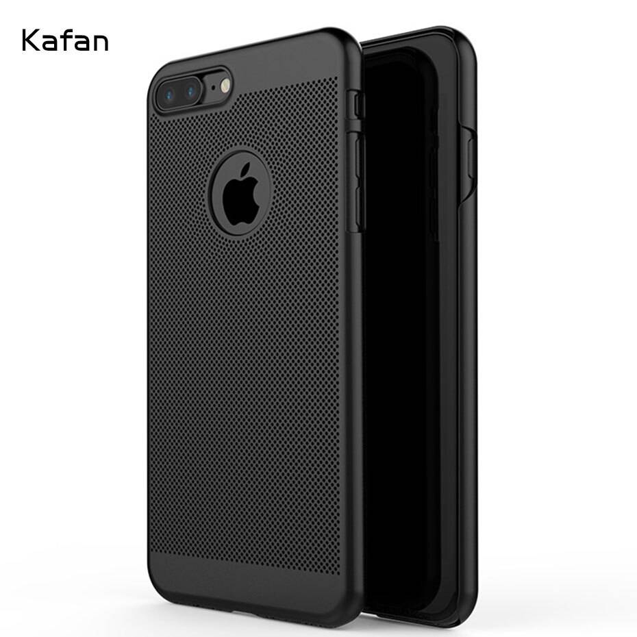 iPhone6用 スマホケース 熱放散 携帯電話 バッグケース ハード 裏表紙 ハードケース 赤 - 画像1