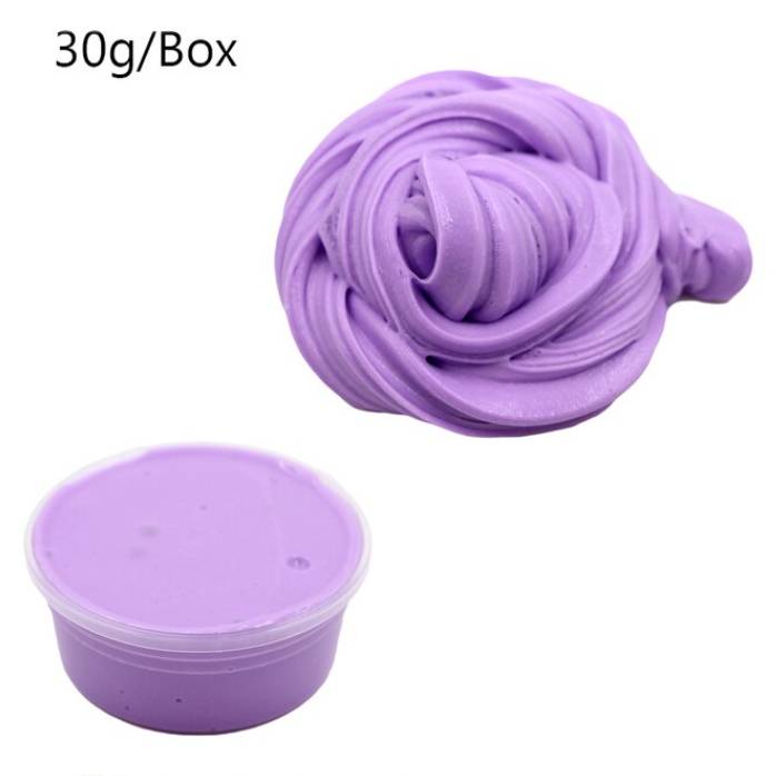 スライム クレイ DIY ふわふわソフト 子供 キッズ 知育 遊び プレゼント ギフト パープルスライム｜パープルスライム - 画像3