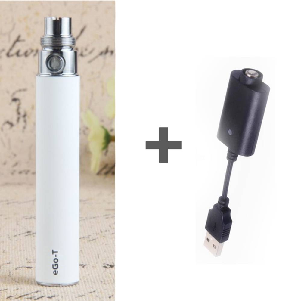 Ego T 1100mAh battery, electronic cigarette, CE4 CE5 H2T3S atom｜White - 1100mAh - 画像4
