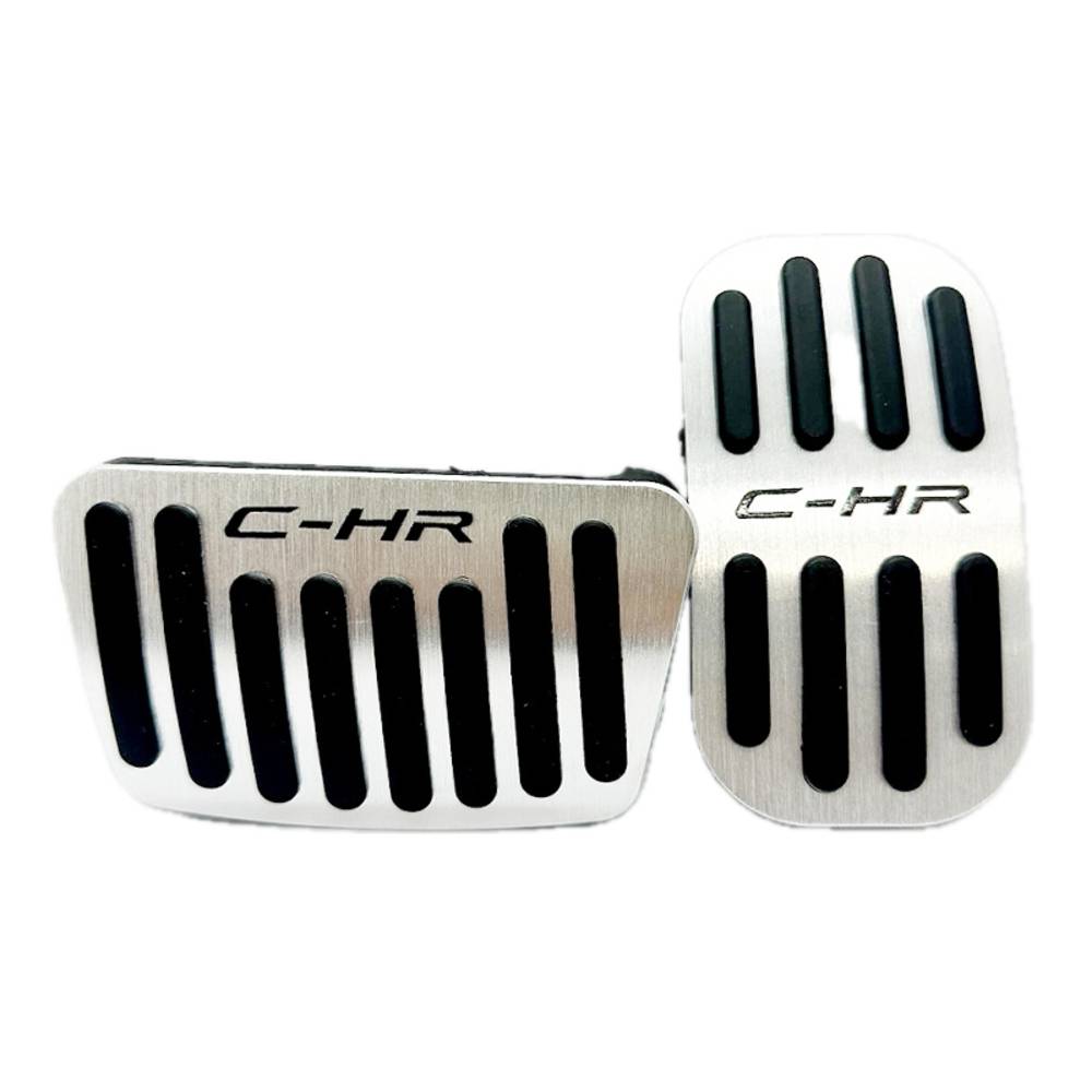 Pedal, Toyota Accelerator Brake, Accessory, Aluminum Alloy, Car Accessory, C-HR, Silver｜Silver - 画像5