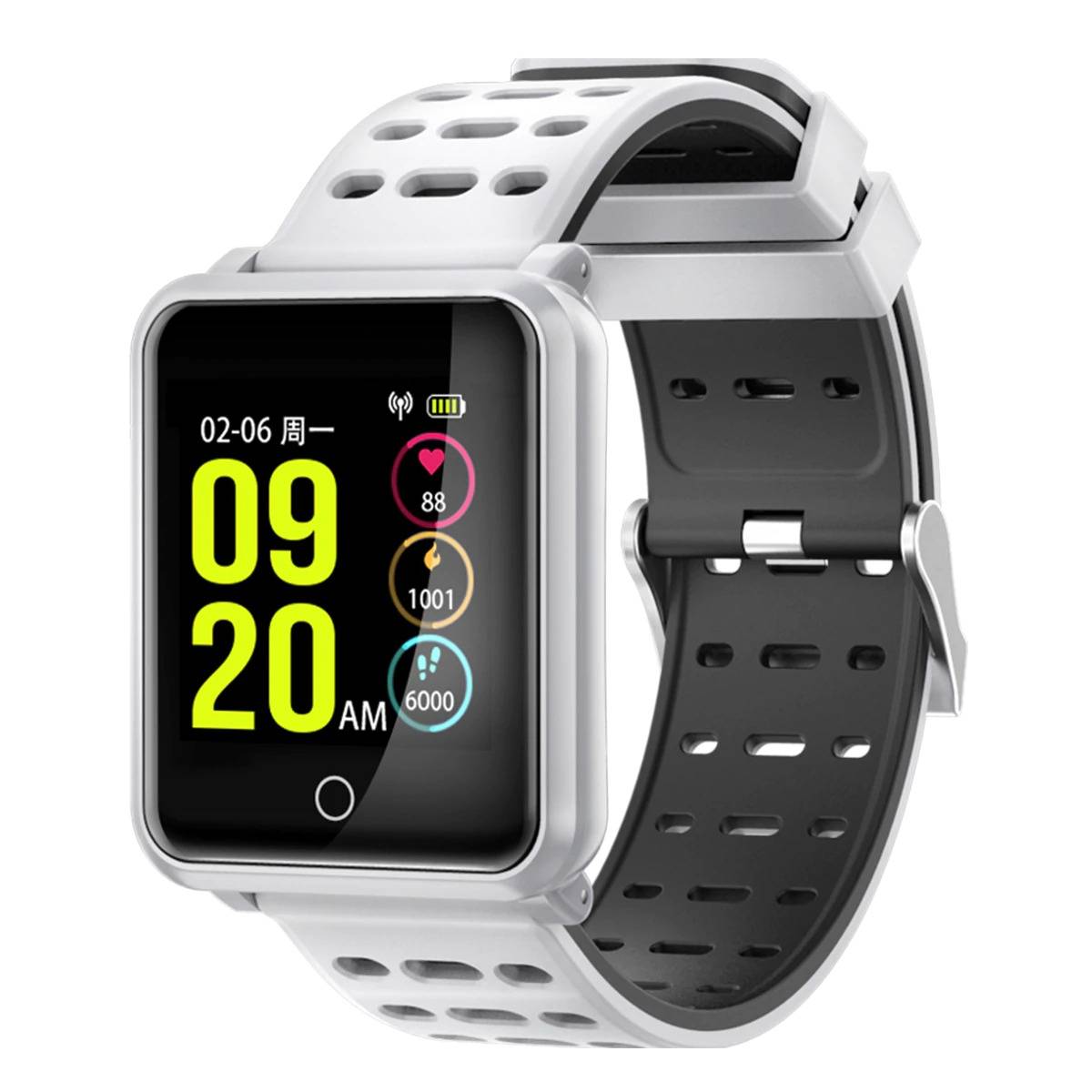 Diggro N88 スマートウォッチ フィットネス トラッカー IP68防水 アンドロイド ios