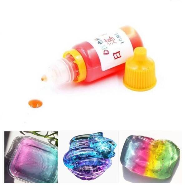 Slime toy, coloring, color, decoration, safe, clay, DIY toy, children, orange｜Orange - 画像2