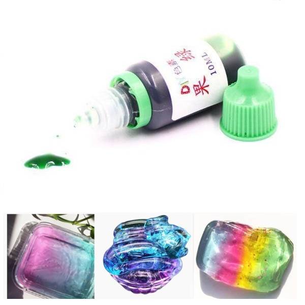 Slime coloring dye decoration safe clay DIY toy children modeling clay green｜Green - 画像2