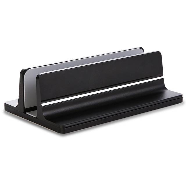 パソコン スタンド 収納 ホルダー Mac Pro Mini Air ノートパソコン アルミ合金 黒