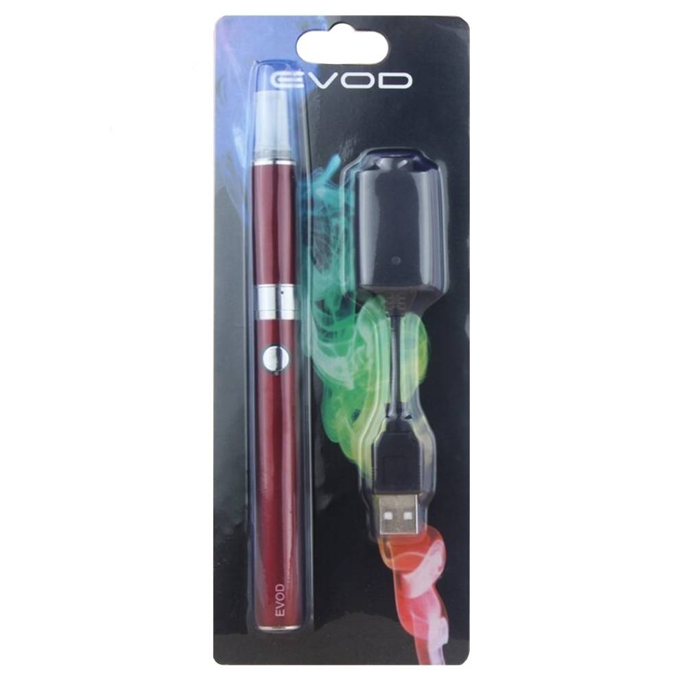 Evod MT3 900mAh Electronic Cigarette Vape Starter Kit E-cigarette MT3 Atomizer｜Red - 900mAh - 画像3