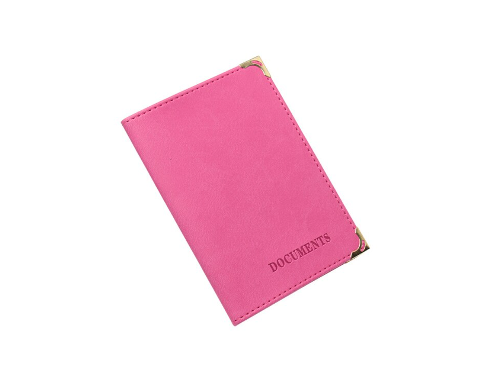 Card case, wallet, business card holder, PU leather, driver's license holder, stylish, simple, plain, rose red｜Rose red - 画像4