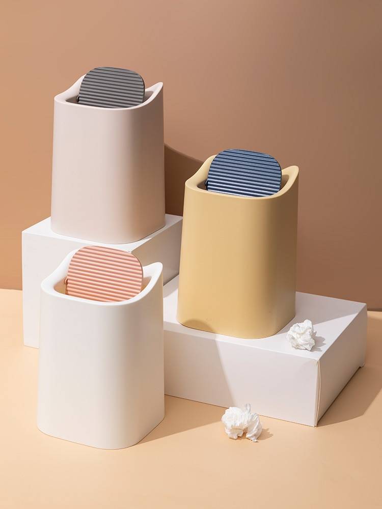 ミニ ゴミ箱 テーブル 可愛い おしゃれ 卓上 オフィス用 雑貨 洗面所 リビング ダストボックス 白
