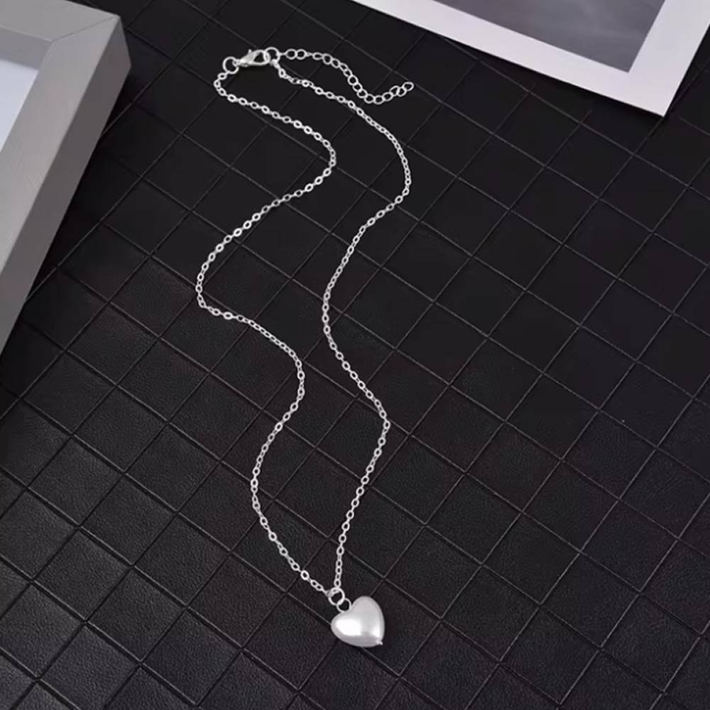 ブランド レディース ギフト チェーン 結婚式 パーティー ジュエリー ネックレス ペンダント 銀色