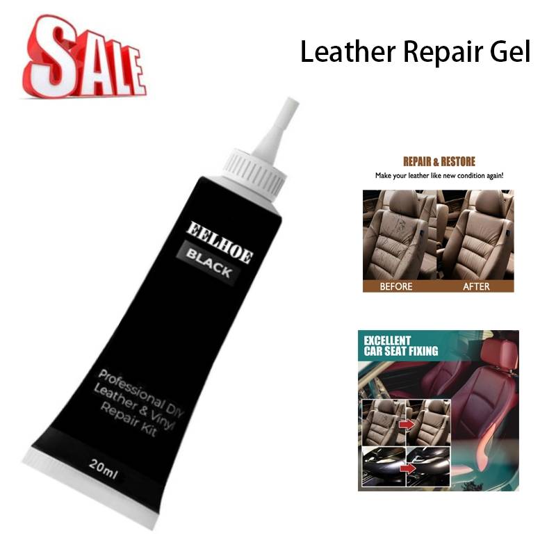 レザークリーム 20ml 補修クリーム 皮革 レザー修復クリーム 皮革補修剤 修理 リペアクリーム　  黒｜黒 - 画像2
