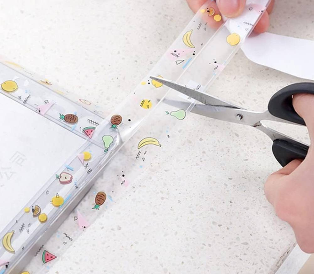 Waterproof tape, clear, for kitchen, shower, bathroom, bathtub, sink. Cute and stylish clear cactus.｜Clear Cactus - 画像3