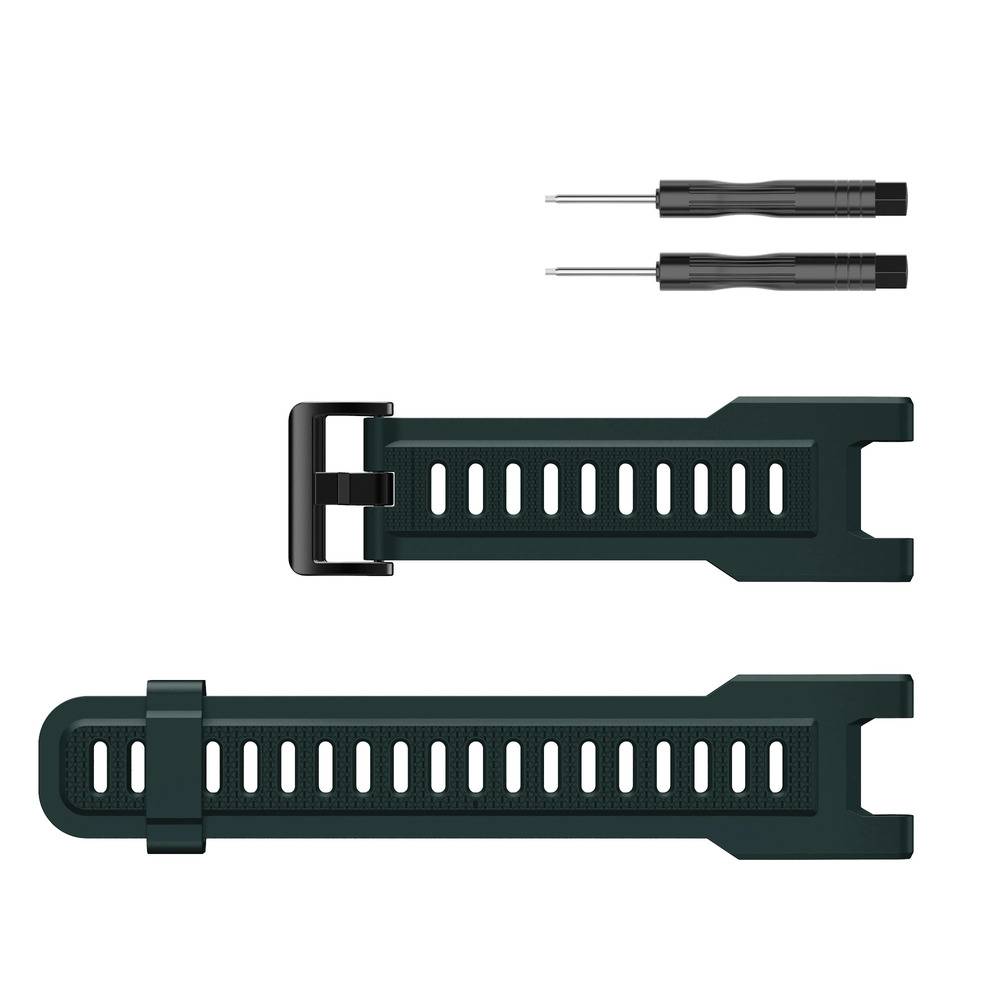 Replacement belt for the Belt Band Pro, soft silicone, smart watch strap, green｜Green - 画像4