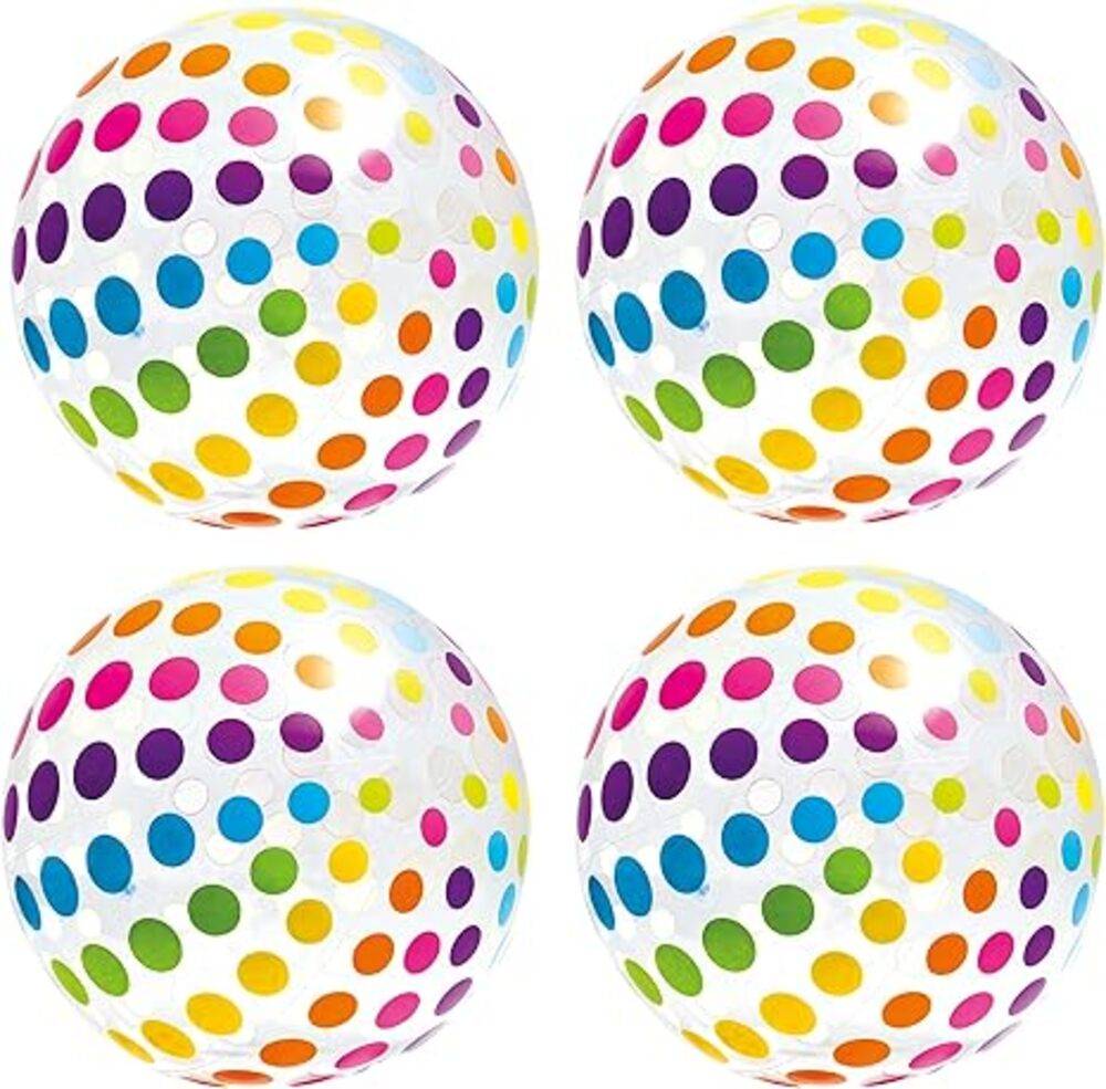 カラフル インフレータブル ビーチボール ジャンボボール プール遊具 4 