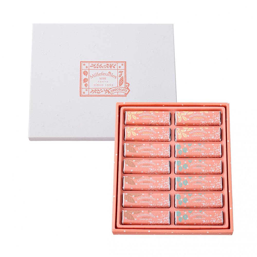 ベルン Berne ミルフィユ 14個入 チョコレート ミルフィーユ バレンタイン プレゼント 