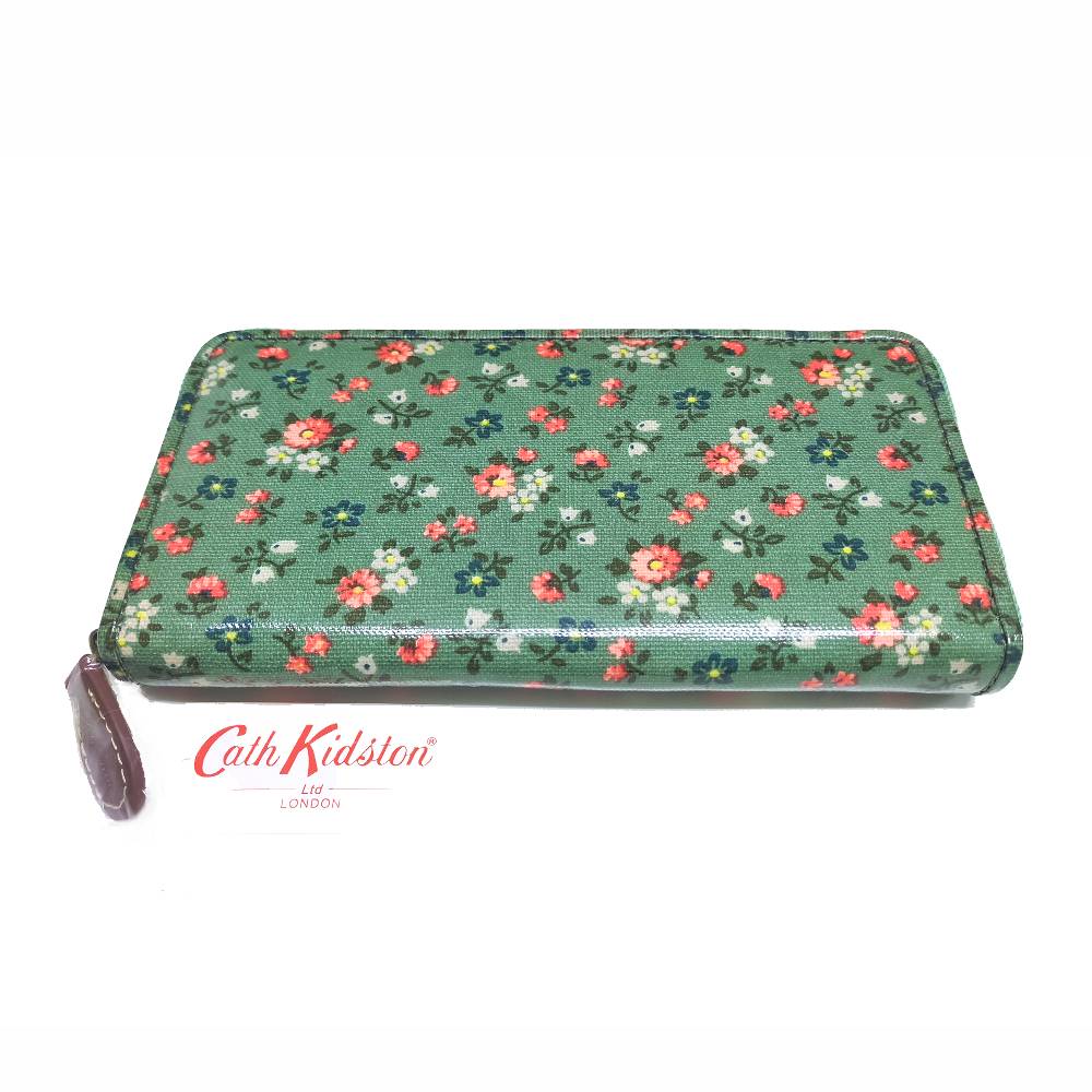 キャスキッドソン 長財布 コンチネンタルジップウォレット 小銭入れ 花柄 Cath Kidston
