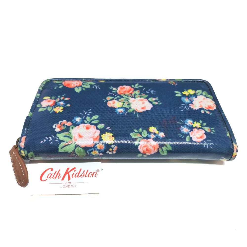 キャスキッドソン 長財布 コンチネンタルジップウォレット 小銭入れ 花柄 Cath Kidston