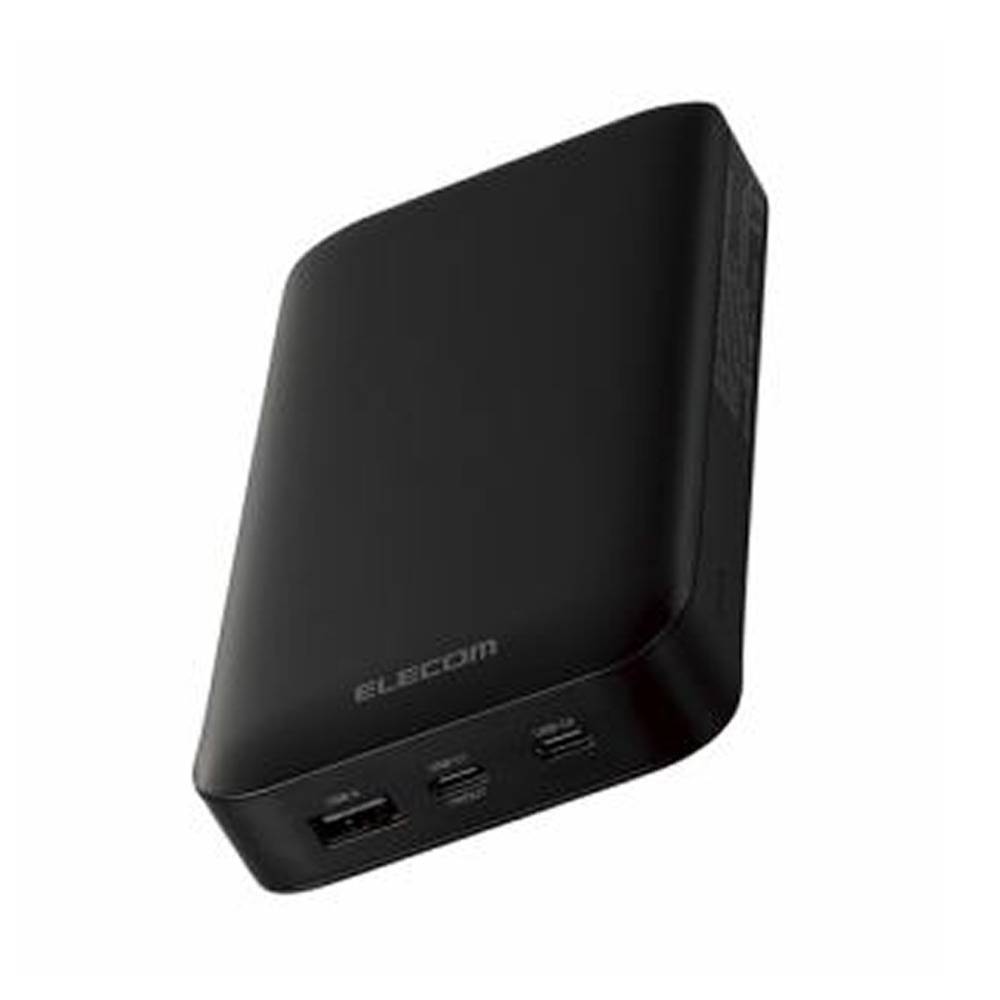 エレコム ELECOM モバイルバッテリー DE-C50L-20000BK USB 20000 黒
