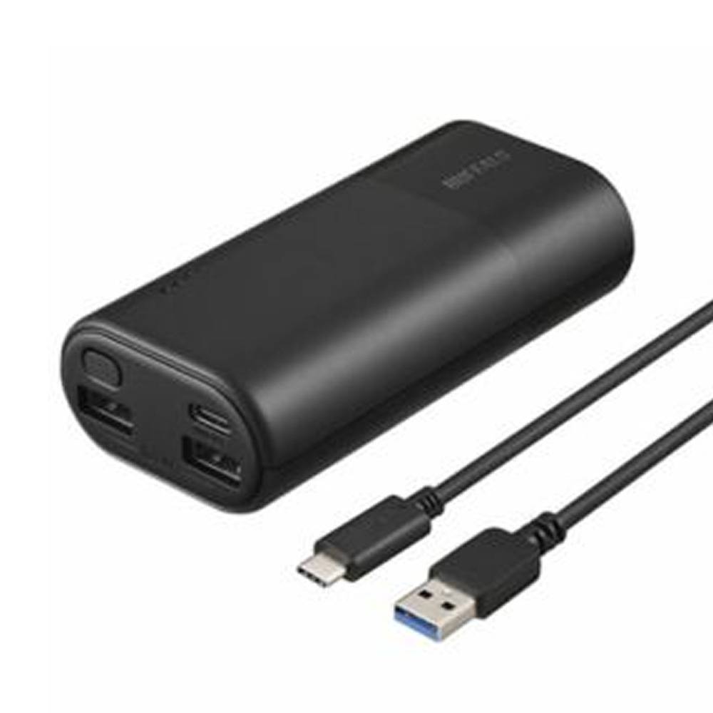 バッファロー モバイル バッテリー BSMPB10030C3BK 10000mAh BUFFALO  