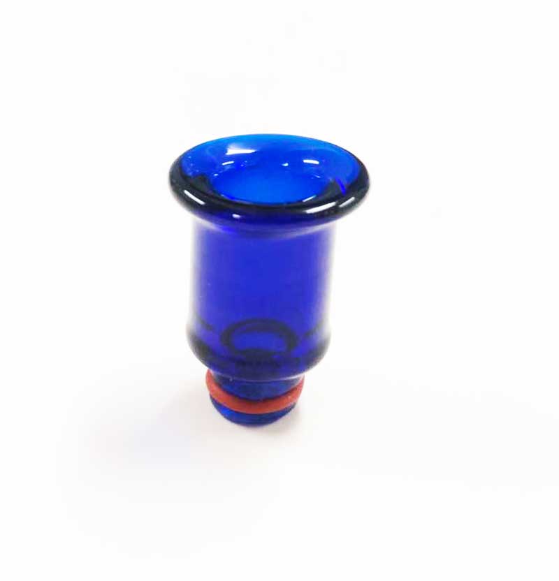 電子タバコタバコ用 交換ドリップチップ ガラス  510 ブルー