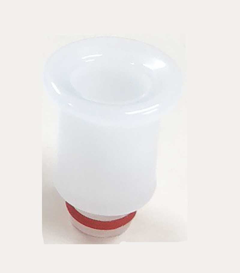 電子タバコタバコ用 交換ドリップチップ ガラス  510規格  ホワイト