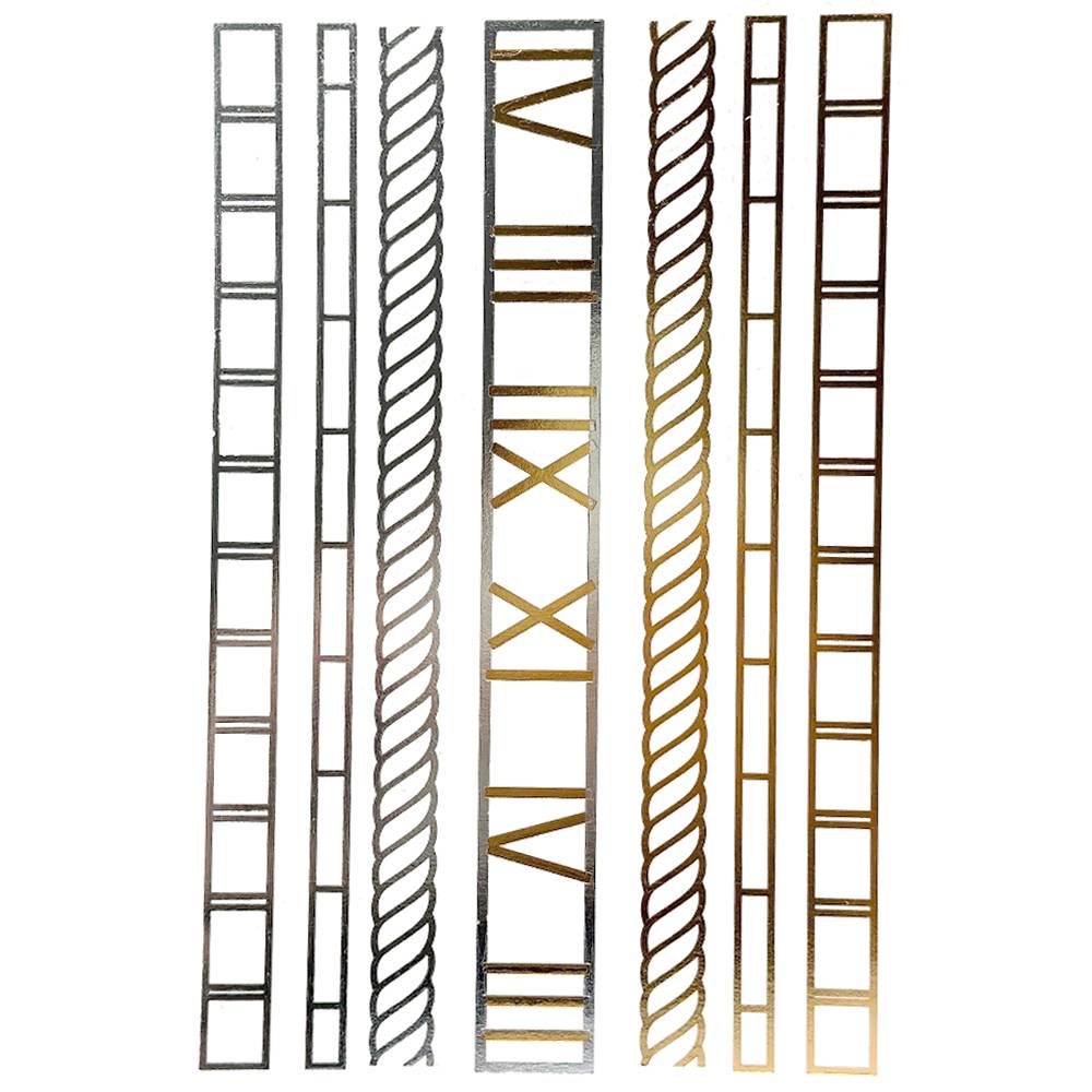 フラッシュタトゥーシール メタリック シャイニング 輝く ボディシール 海 コスプレ 南国 民族風  016