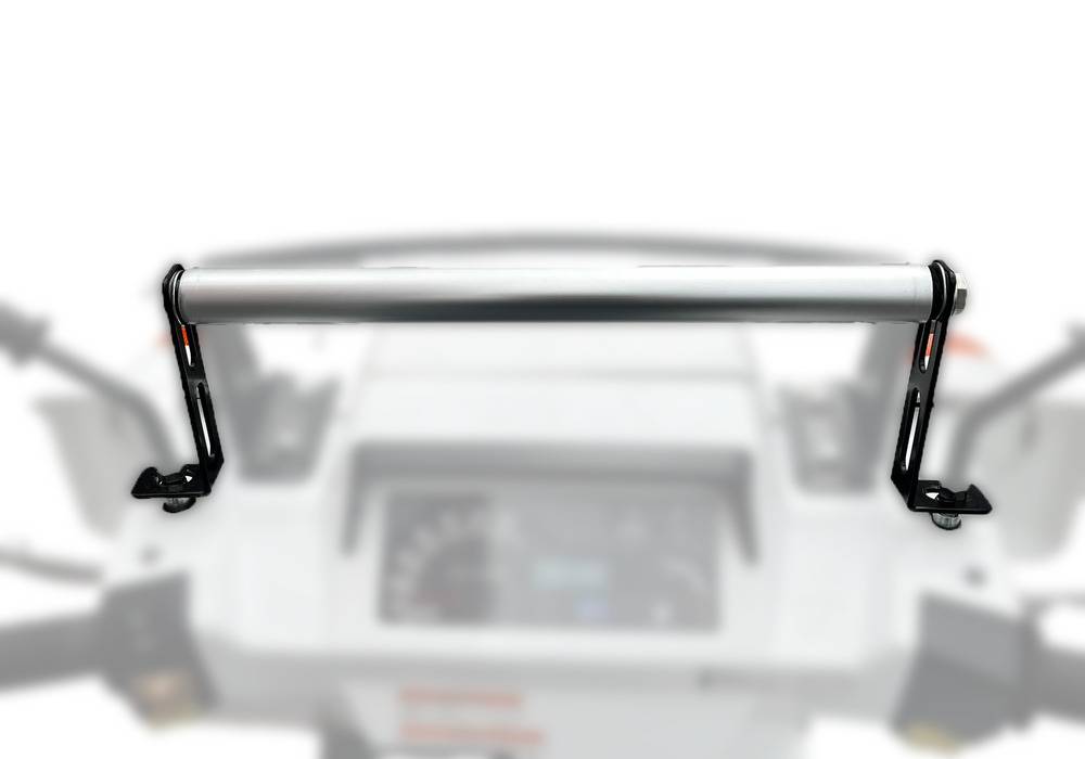 スマホバー ジャイロX マウントバー 穴あけ不要 デリバリー 説明書付 アルミ 軽量 ホルダー無