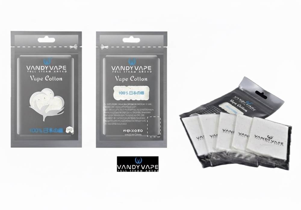 バンディベープ Vandy vape ベープコットン オーガニックコットン 5枚入り 