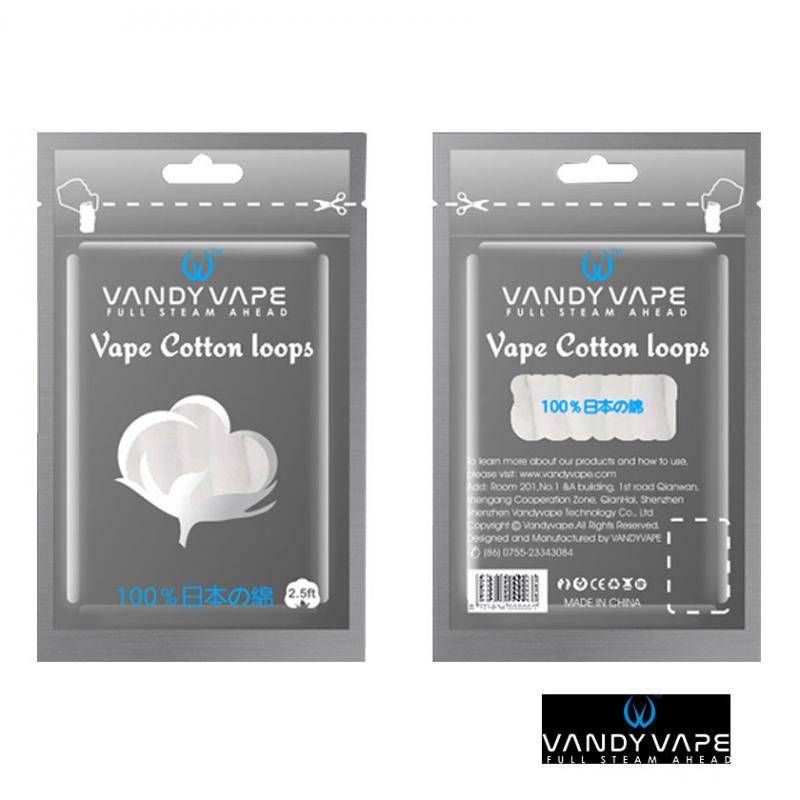バンディベープ Vandyvape コットンループ 100％日本製綿 電子煙草 リキッド オーガニックコットン