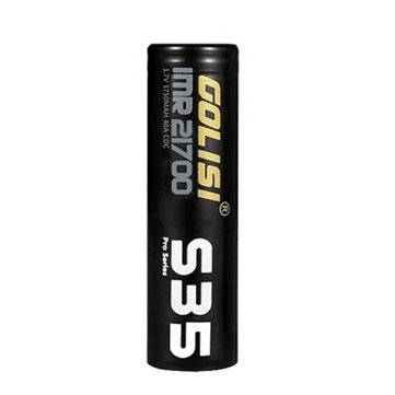 ゴリシ Golisi S35 IMR 21700 3750mAh 40A フラットトップ リチウムイオン充 