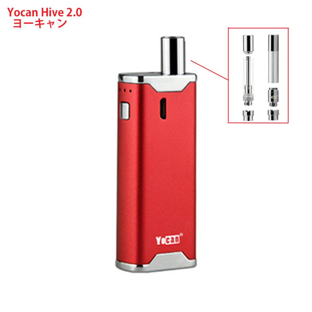Yocan Hive 2.0 ヨーカン オイル＆ワックス対応 ベポライザー 本体 キット レッド｜レッド - 画像3