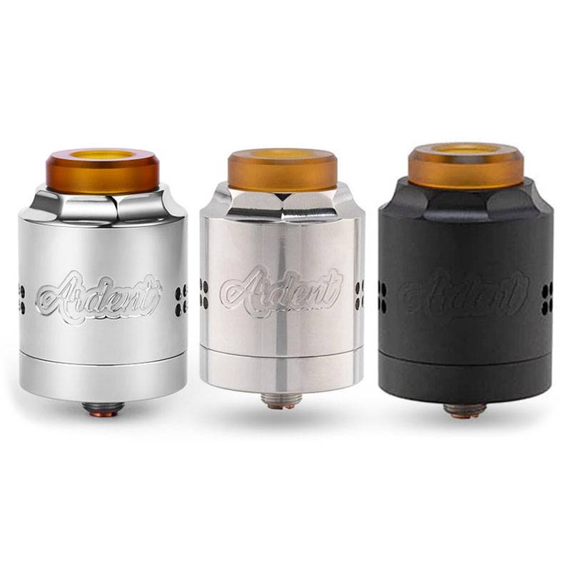 タイムスベイプ Arden RDA アトマイザー 27mm スプリング式クランプデッキ 電子タバコ マットブラック