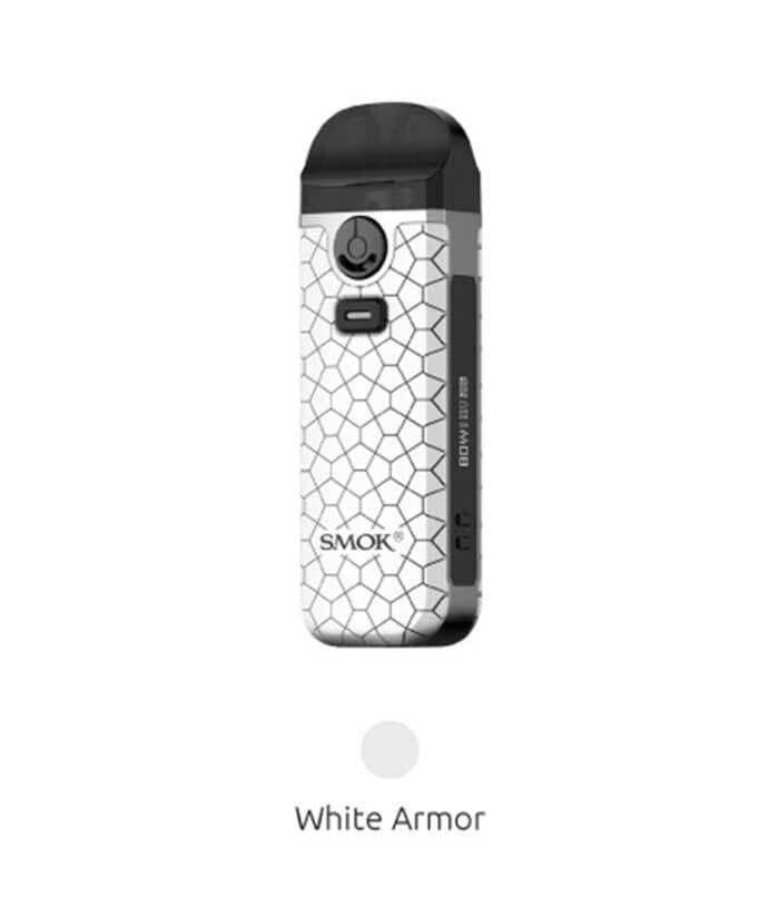 SMOK Nord 4 80W Pod System Kit, 2000mAh, 6 White Armor｜6 White Armor - 画像2