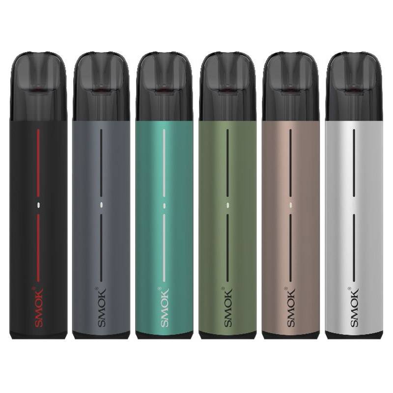 スモック 2.5ml Solus 700mAh SMOK ポッドシステムキット シルバー