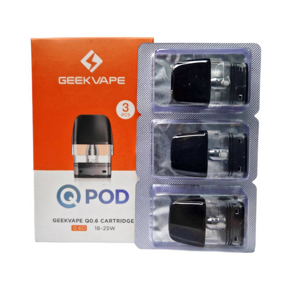 ギークベープ Geekvape Q ポッド カートリッジ 2ml Sonder Q Wenax Q Aegis Hero 10番0.6ohm