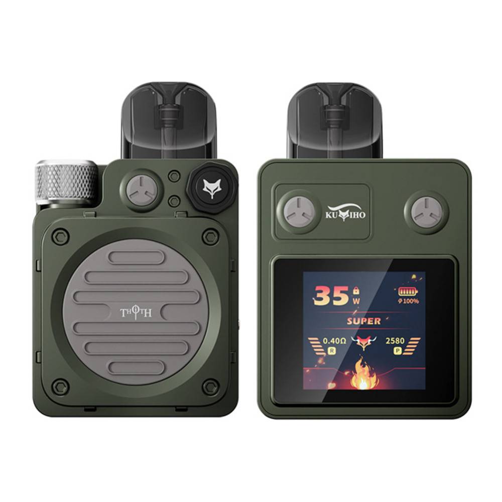 クミホ Kumiho THOTH T Pro トート プロ ポッドシステムキット 1300mAh 2ml ｜グリーン