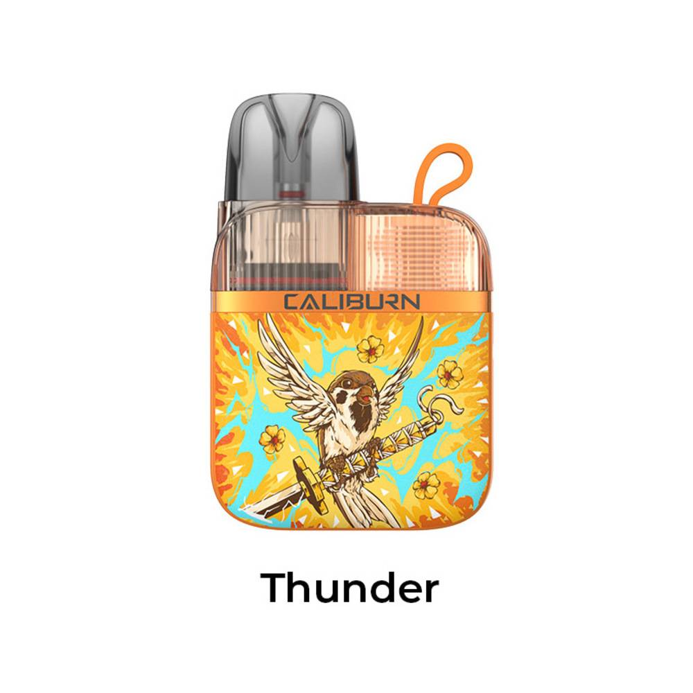 ユーウェル Uwell Caliburn G3 Lite KOKO カリバーン ポッド システム キット 1200mAh 2.5ml｜サンダー