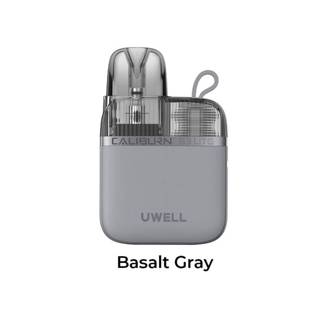ユーウェル Uwell Caliburn G3 Lite KOKO カリバーン ポッド システム キット 1200mAh 2.5ml｜グレー