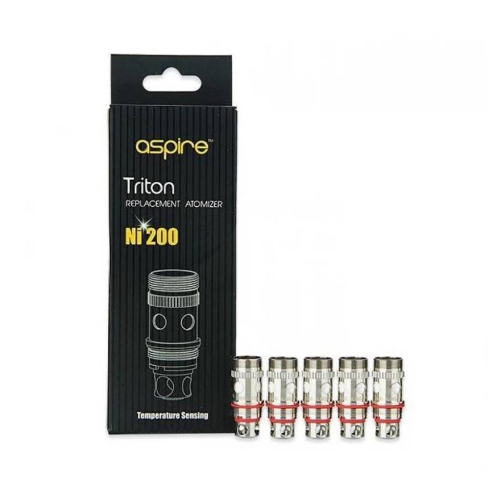 Aspire Triton アトマイザ コイル 5個 トリトン coil Ni200 0.15ohm