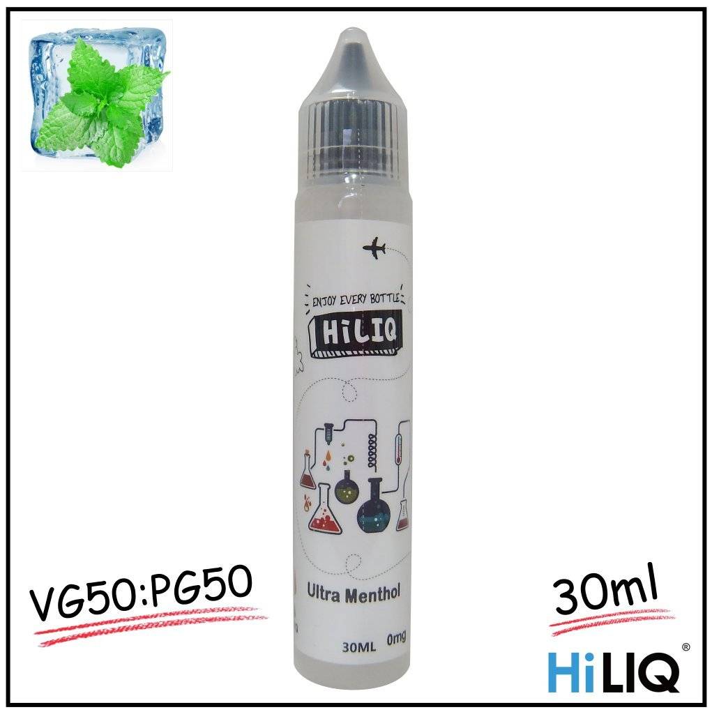 リキッド 30ml 電子タバコ VAPE ハイリク   ウルトラメンソール