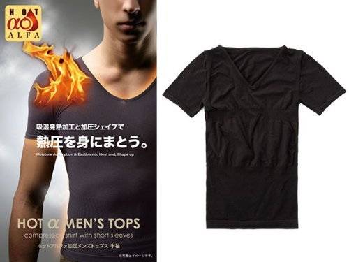 加圧 インナー 着圧 メンズ 男性 トップス 半袖 Tシャツ ブラック スポーツ フィットネス  L