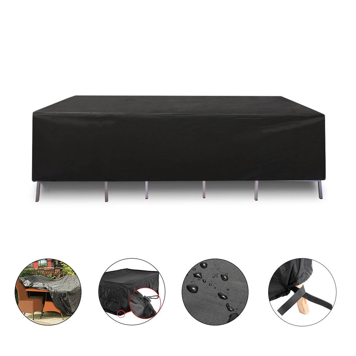 ソファ ベンチ カバー ガーデン 屋外用 家具カバー テーブルカバー 長方形 ダストカバー 防水 