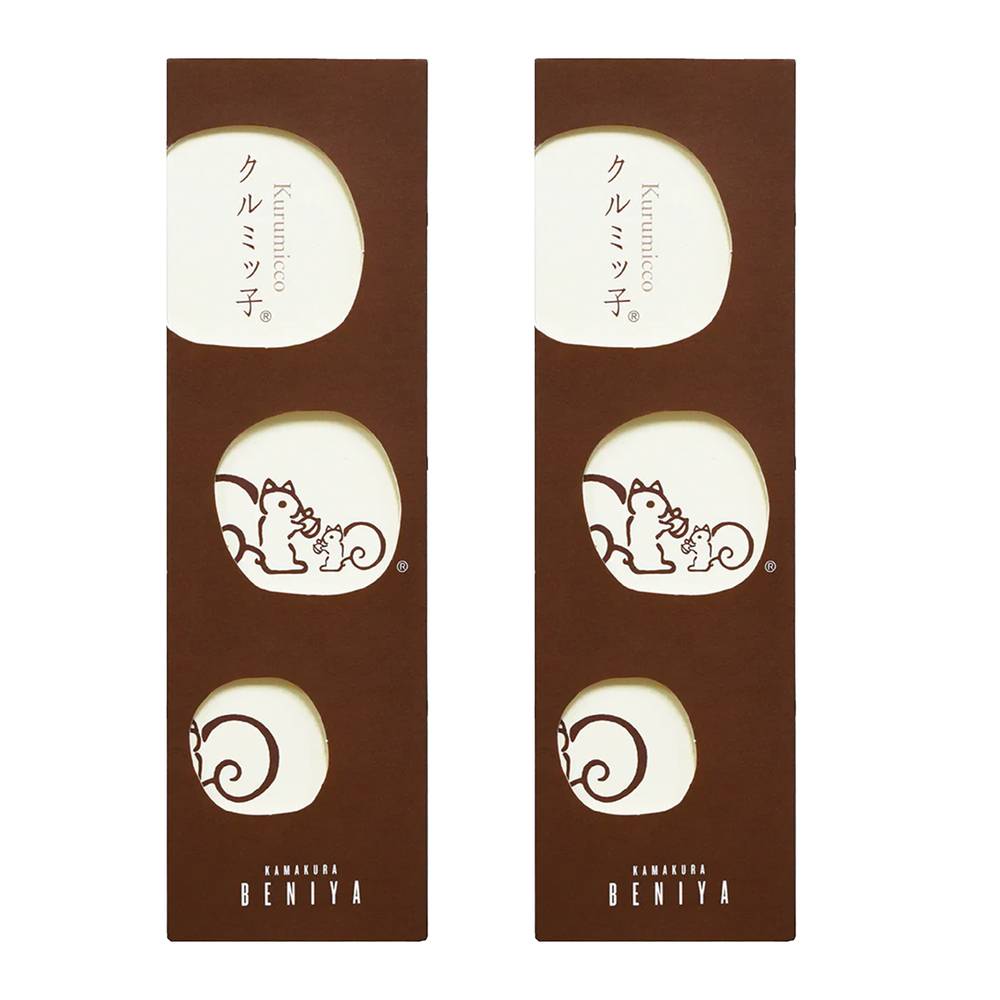 クルミッ子 8個入り 2箱セット 鎌倉紅谷 紙袋付 ギフト 手土産 東京土産 きんつば お歳暮 