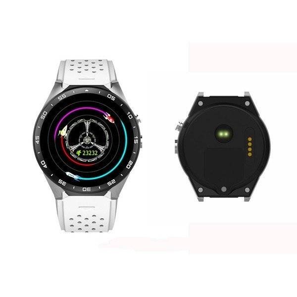 スマートウォッチ KW88 Android5.1搭載　スマートブレスレット アンドロイド 丸形 腕時計　スマートフォン スマホ