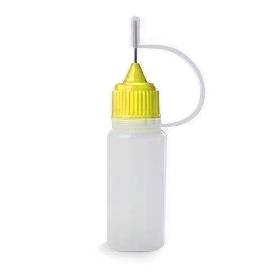電子タバコ ニードルボトル ドロッパーボトル リキッド用 10ml 3個 イエロー - 画像1