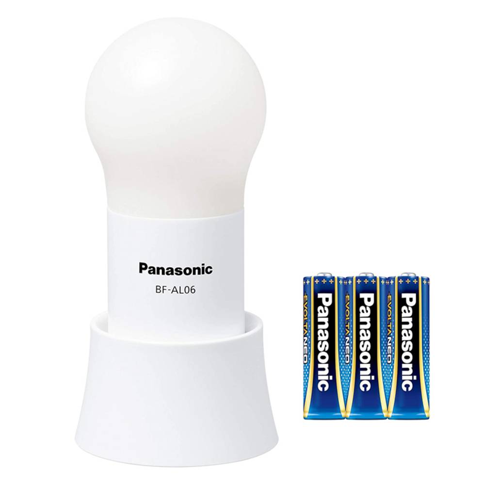 LED ランタン ナイトライト 乾電池付き パナソニック BF-AL06N-W 調光 調色可能 