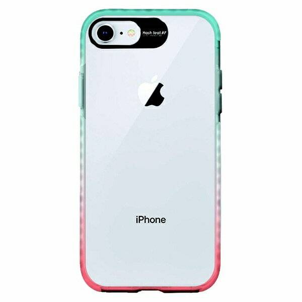 iPhone8 ケース iPhoneSE 第2世代 超耐衝撃 HF-C  ライトブルー