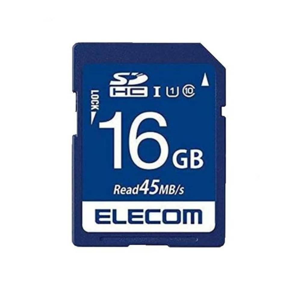 エレコム SDHCメモリーカード SDカード SDHCカード UHS-I U1 MF-FS016 16GB